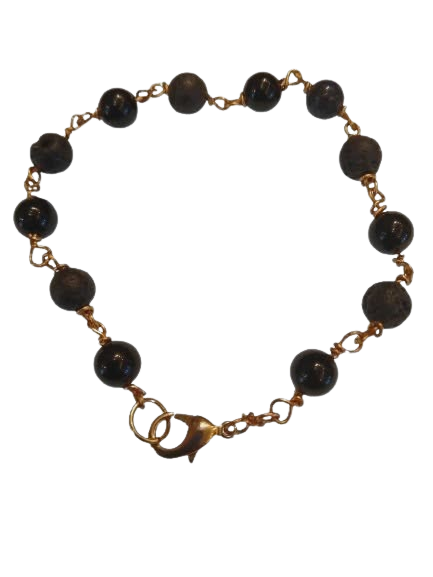 Onyx Lava Bracelet