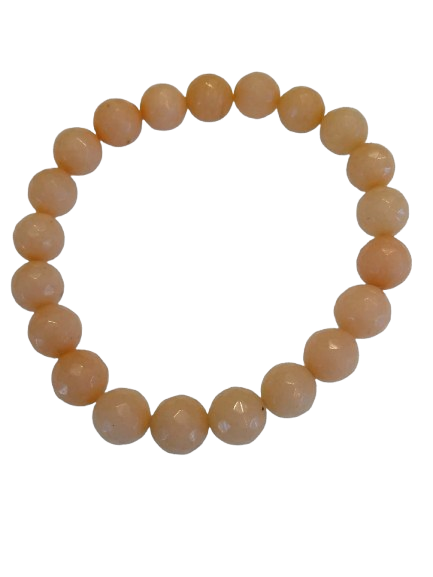 Yellow Jade Faceted Bracelet