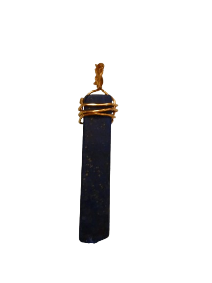 Lapiz Lazuli Hand wired Pendant