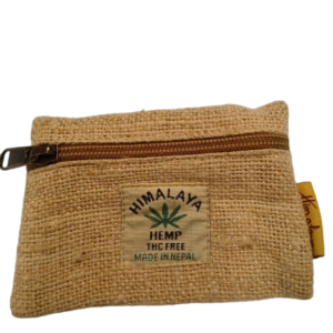 Handmade Hemp Coin Purse