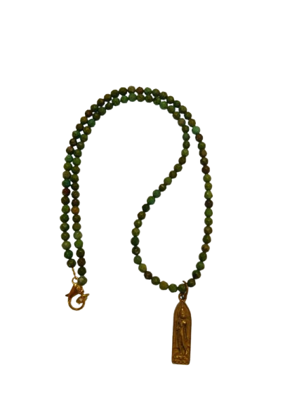 Green Turquoise with Buddha - Image 2