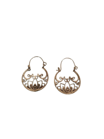 Lotus Earrings