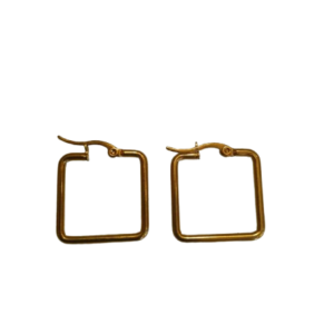 Square zbrass Earrings
