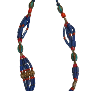 Tibetan Lapiz Lazuli Necklace - Artisan Himalayan Design