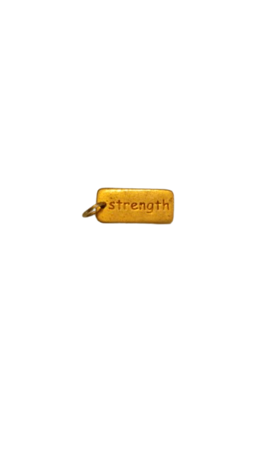 Artisan Gold Plated Silver Charm - Ethically Sourced Jewelry