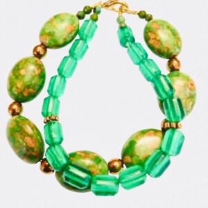 Green Cherry Unikite Bracelet