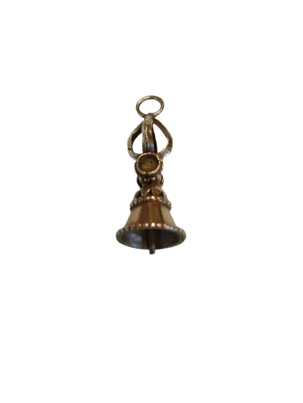Sterling Silver mini Vajra Bell Pendant