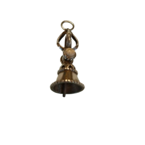 Sterling Silver mini Vajra Bell Pendant
