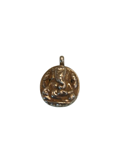 Sterling Silver Ganesha Pendant