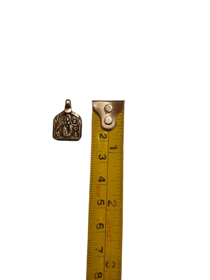 Antique Silver Hoi Mata Amulet