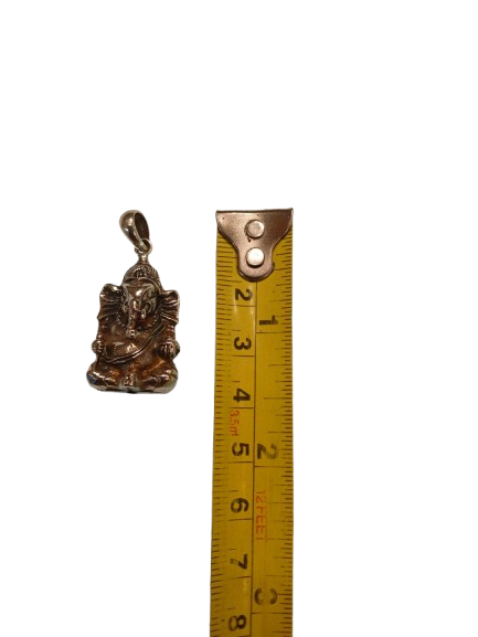Sterling Silver Ganesha Pendant