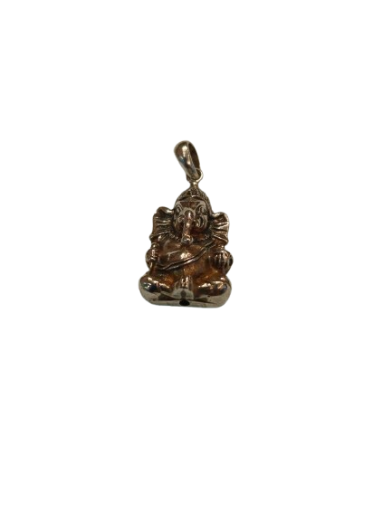 Sterling Silver Ganesha Pendant