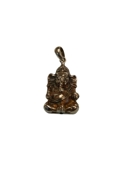 Sterling Silver Ganesha Pendant