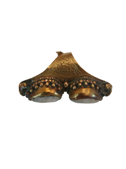 Tibetan Moonstone Saddle Ring