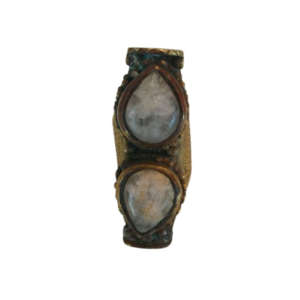 Tibetan Moonstone Saddle Ring