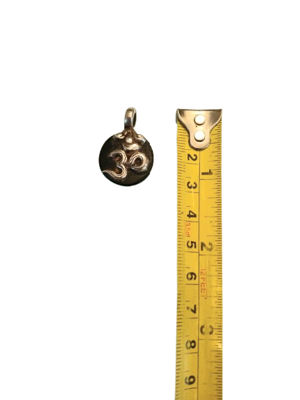 VINTAGE TWO-IN-ONE TIBETAN OM & RAM PENDANT